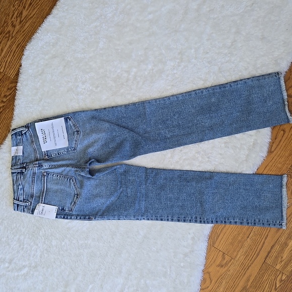 Good American Mid-Rise Straight Fit Jean, Womens Size 0/25, NWT - Picture 13 of 13